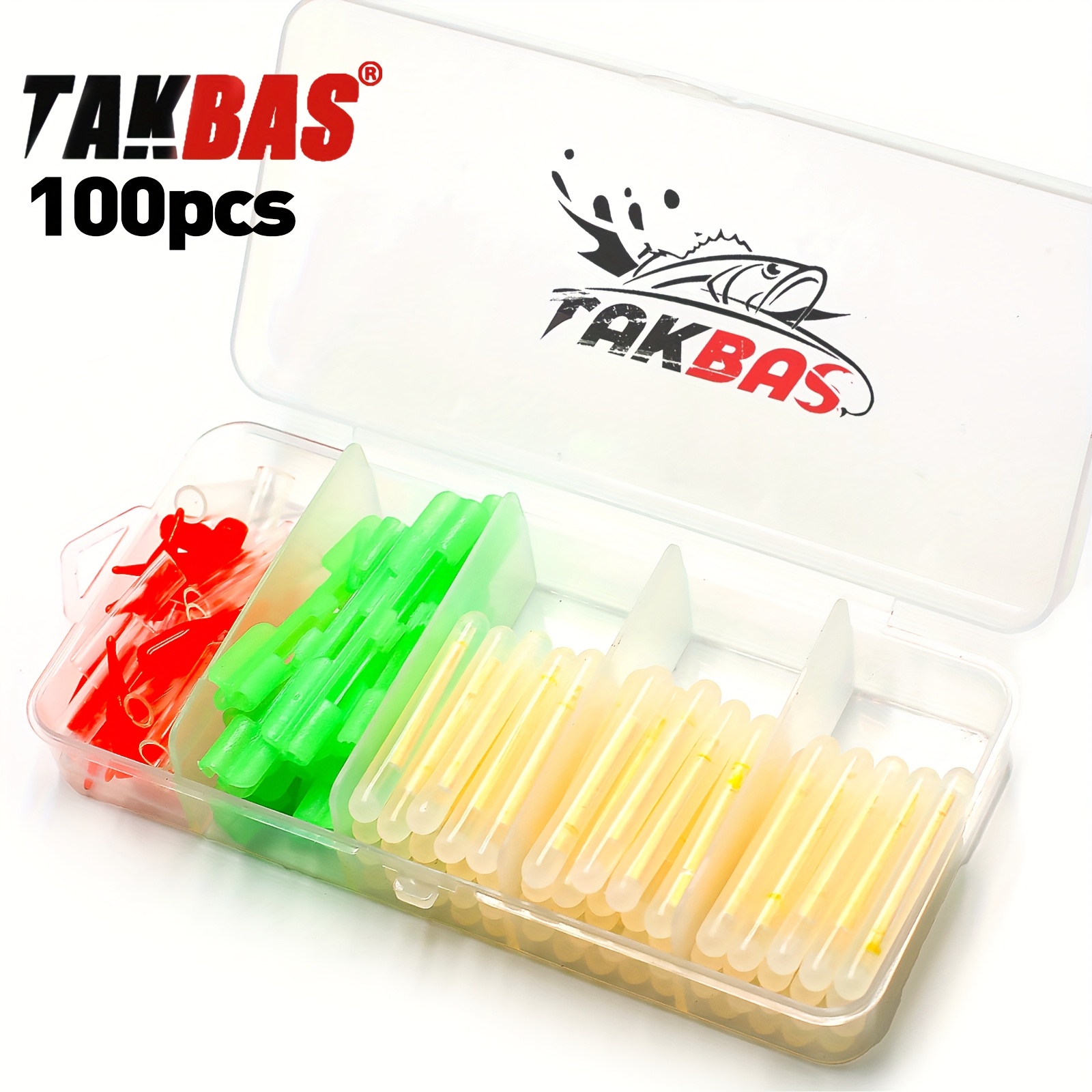 100 шт., набор светящихся пало – обзор и цена Bite Alarm Fishing
